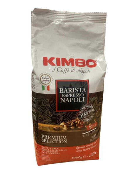 1kg Tüte Espresso Napoli von Kimbo