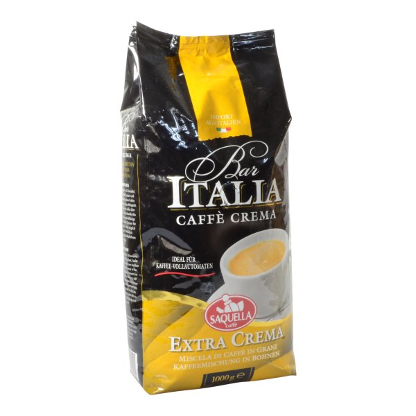 Saquella Bar Italia Extra Crema 1 kg | Espressobohnen mit extra Crema